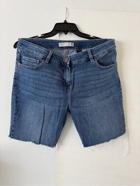 next Denim Jean Shorts in Blue